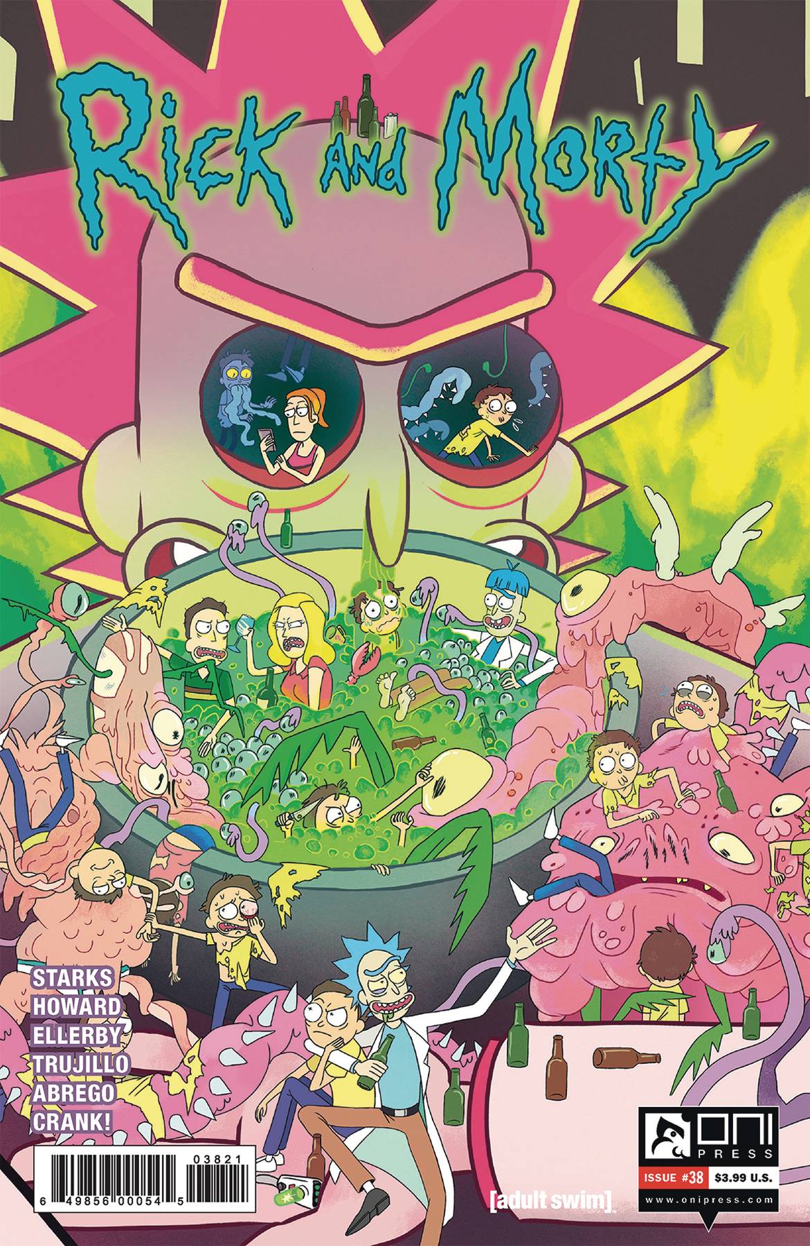 Rick and Morty #38 Cover B Scott Variant (2015)