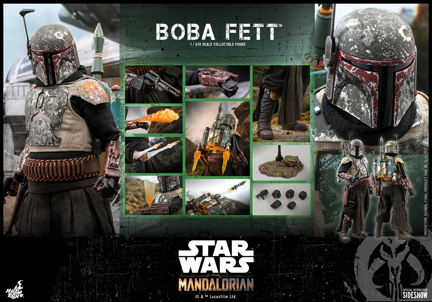 Boba Fett Sixth Scale Figure By Hot Toys