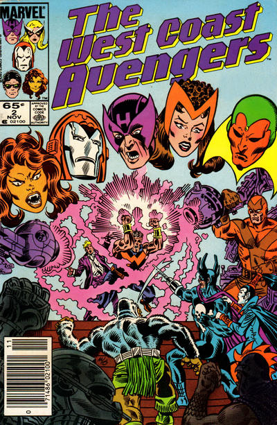 West Coast Avengers #2 [Newsstand]-Very Good (3.5 – 5)