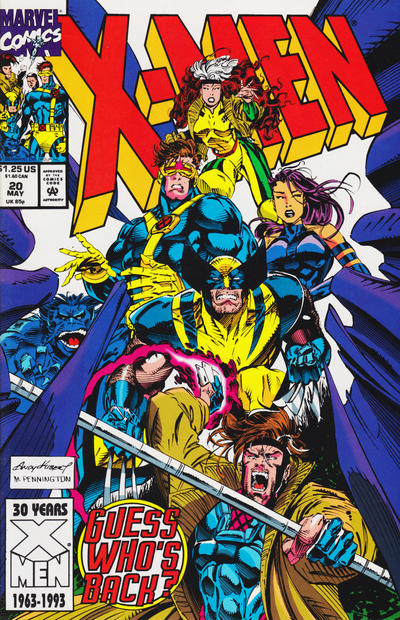 X-Men #20 [Direct](1991)-Near Mint (9.2 - 9.8)