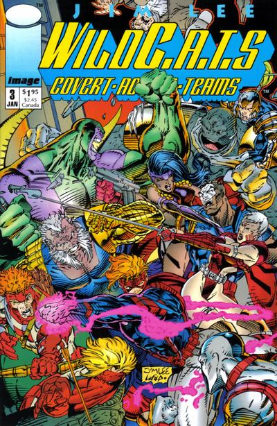 Wildc.A.T.S: Covert Action Teams #3 [Direct]-Very Fine (7.5 – 9)