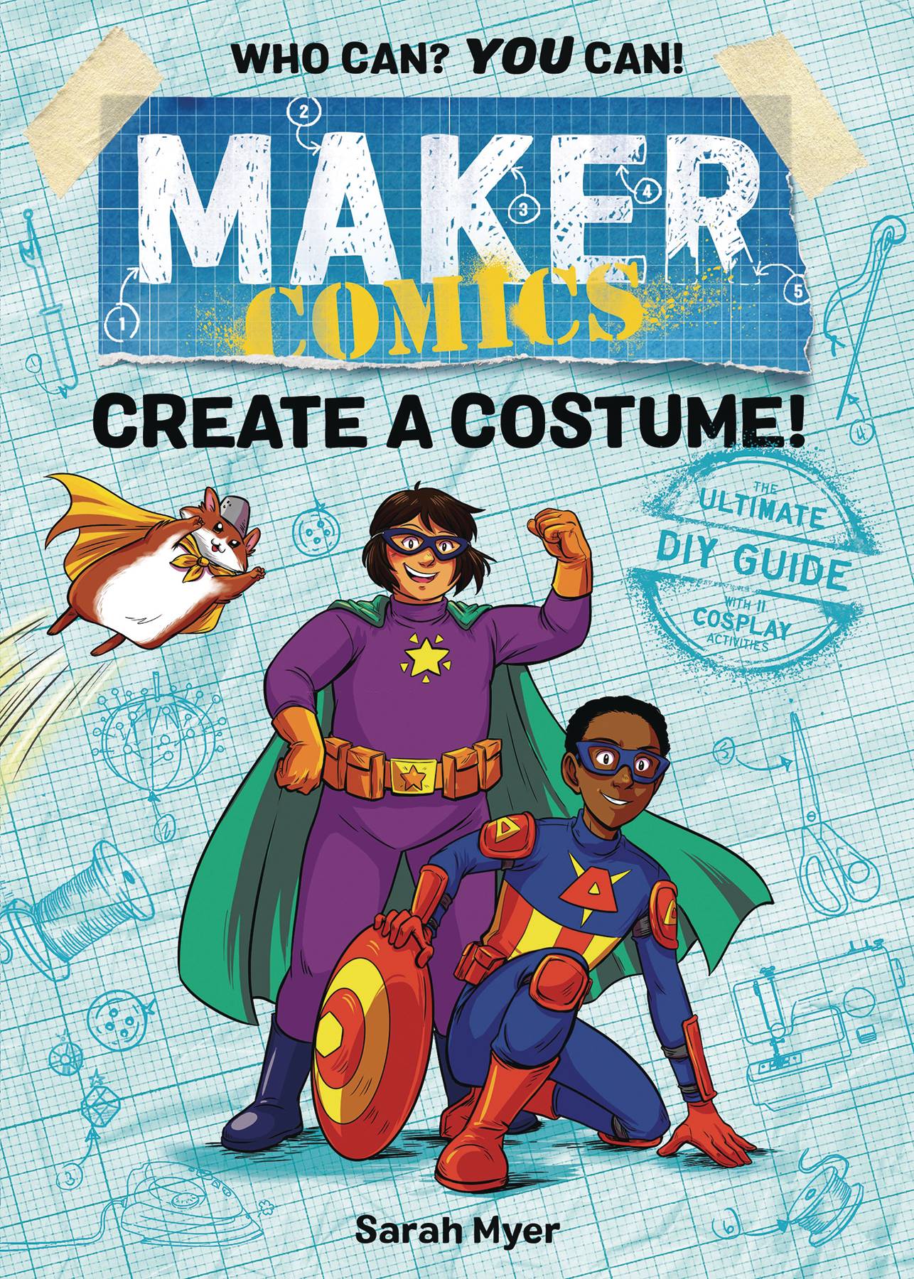 Maker Comics Hardcover Graphic Novel Create A Costume
