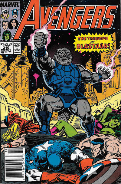 The Avengers #310 [Newsstand]-Fine (5.5 – 7)