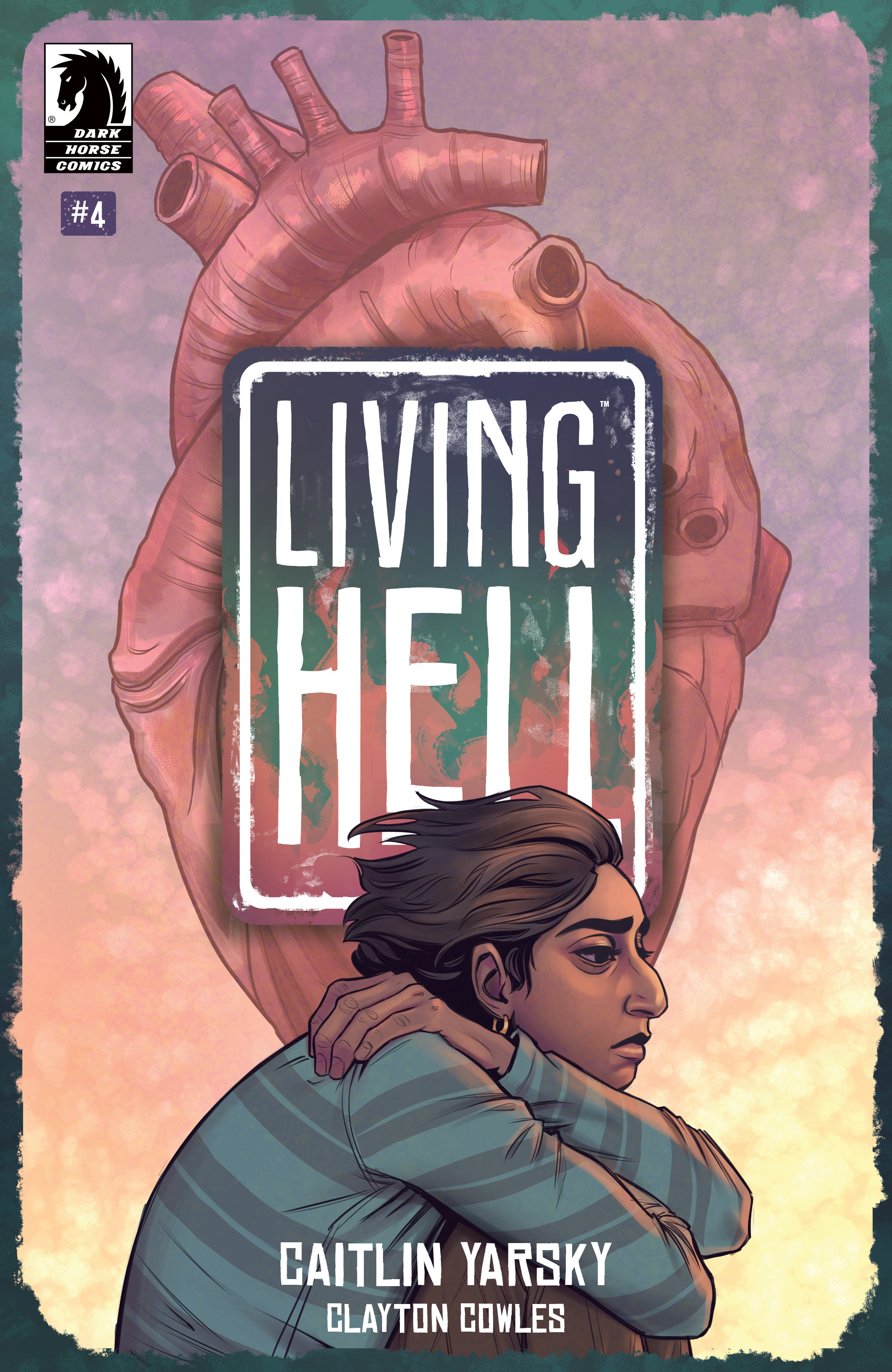 Living Hell #4 Cover A (Caitlin Yarsky)