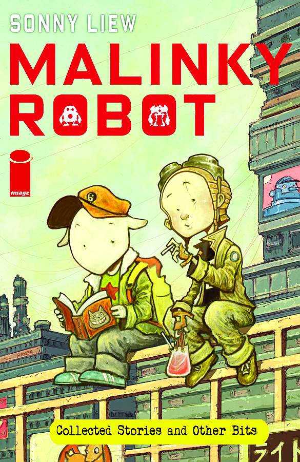 Malinky Robot Collected Stories & Other Bits Graphic Novel