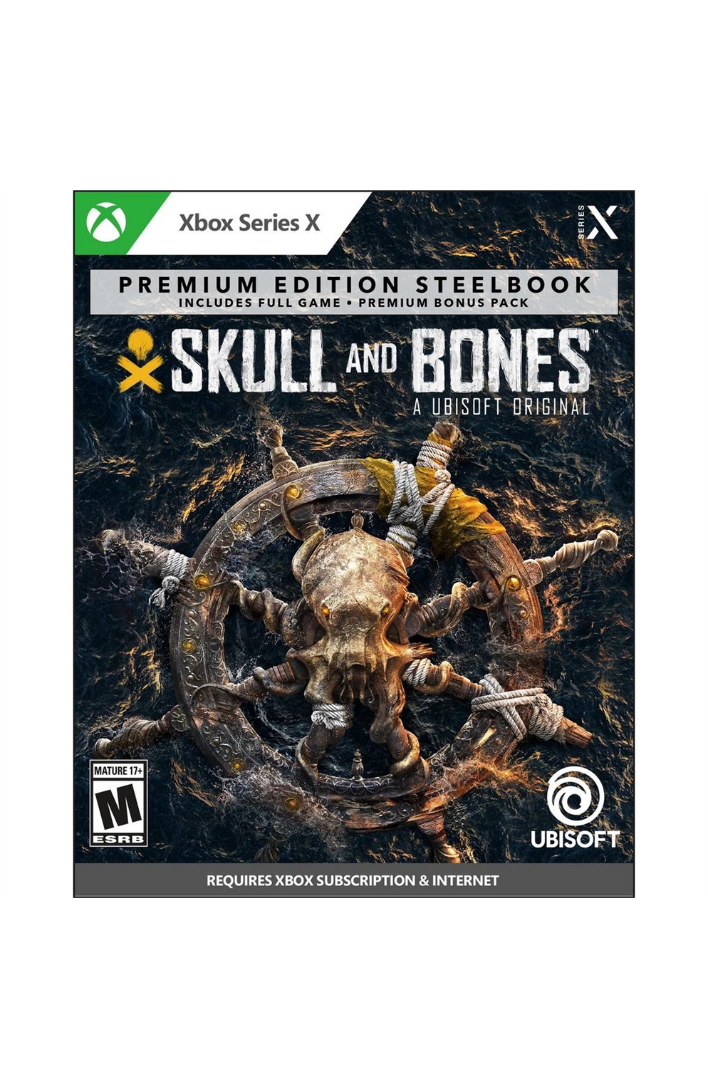 Xbox Series X Xbx Skull And Bones Premium Edition Steelbook