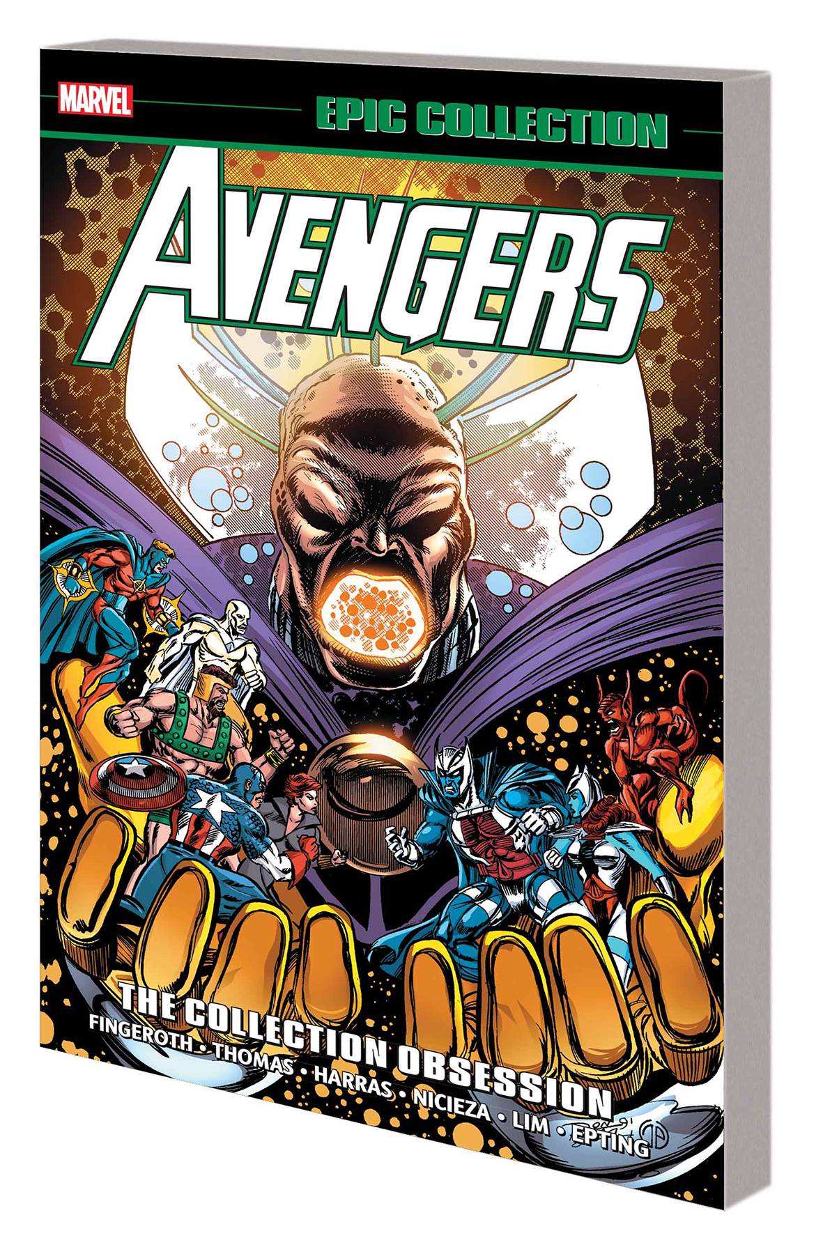 Avengers Epic Collection Graphic Novel Volume 21 the Collection Obsession