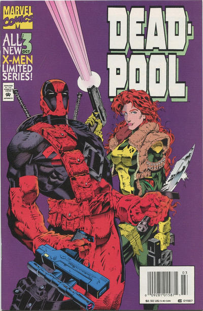 Deadpool #3 [Newsstand]-Very Fine (7.5 – 9)