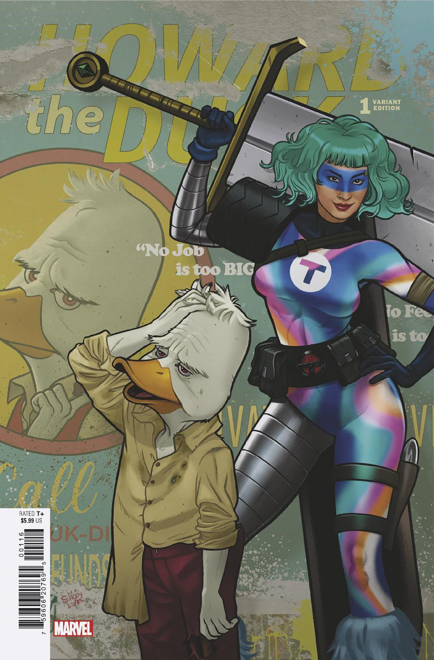 Howard The Duck #1 1 for 25 Incentive Joe Quinones Variant