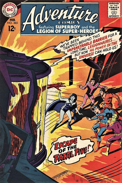 Adventure Comics #365-Very Good