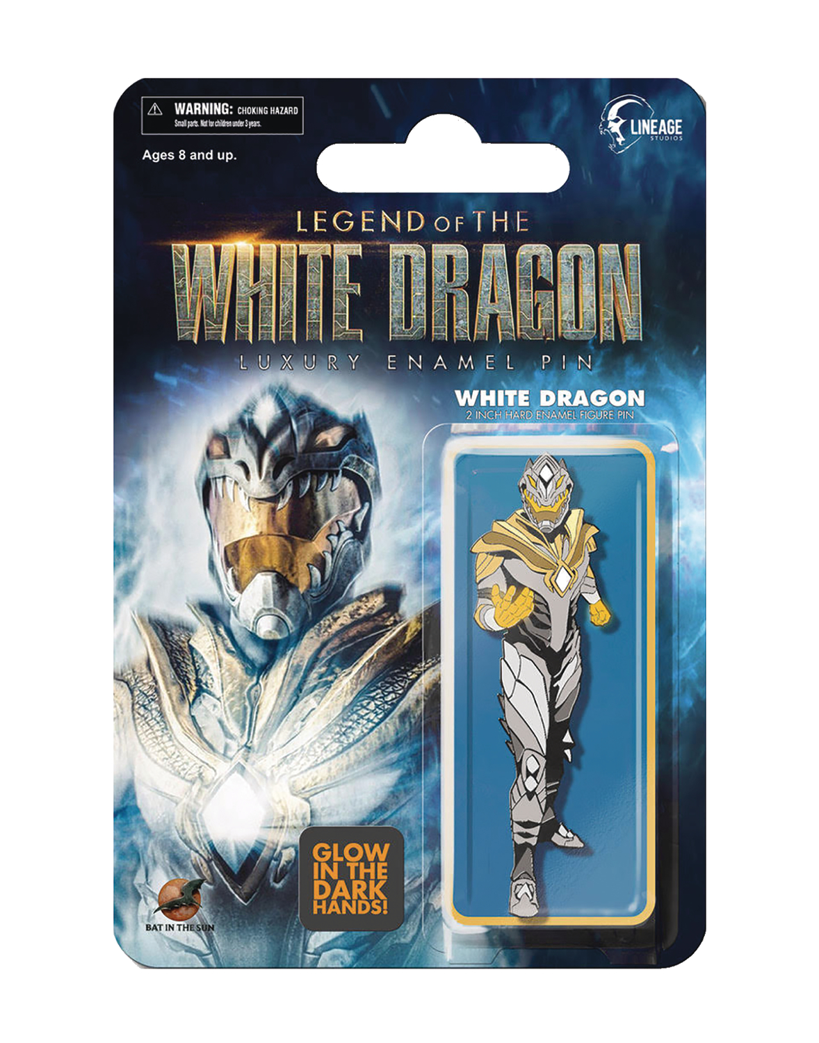 Legend of White Dragon White Dragon Retro Figure Pin Gid