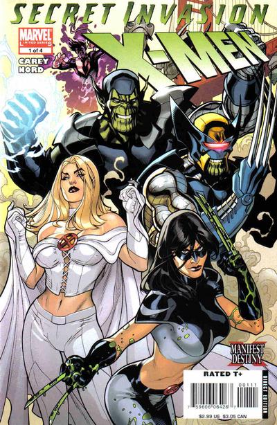 Secret Invasion: X-Men #1-Near Mint (9.2 - 9.8)