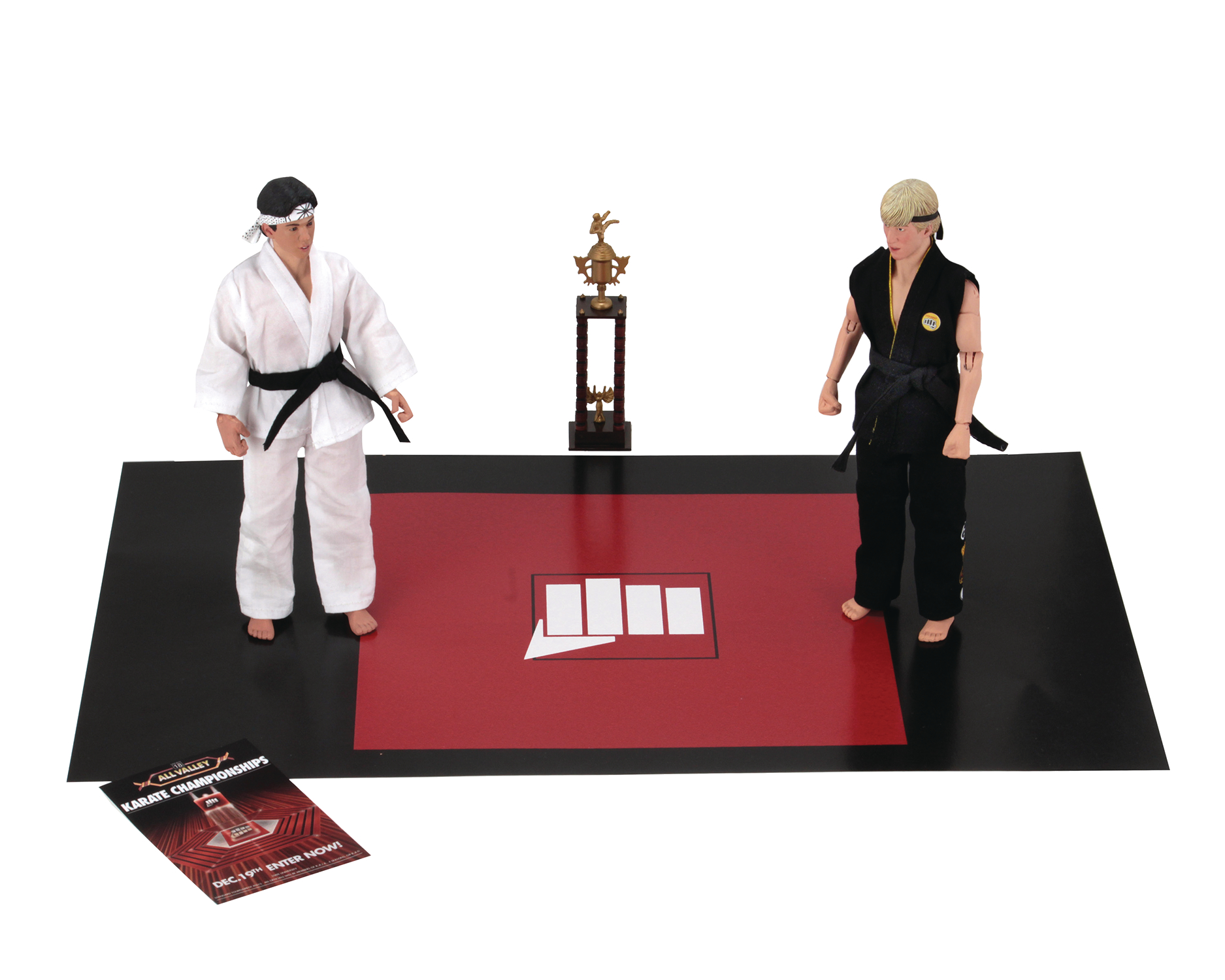 Karate Kid 1984 8 Inch Retro Action Figure Tournament 2pk