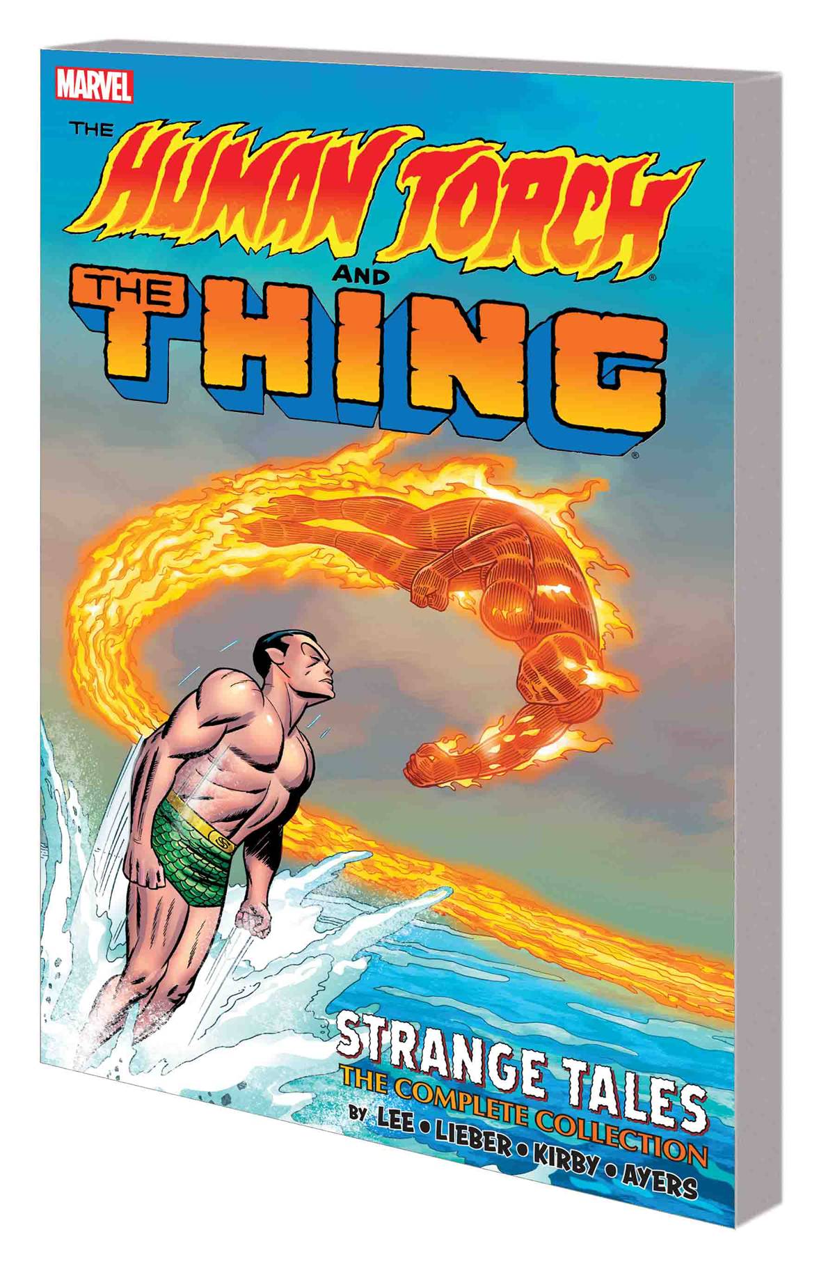Human Torch And Thing Graphic Novel Strange Tales Complete Collection
