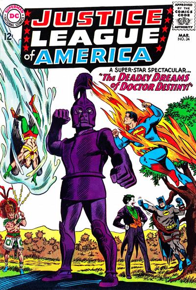 Justice League of America #34-Poor (.5)