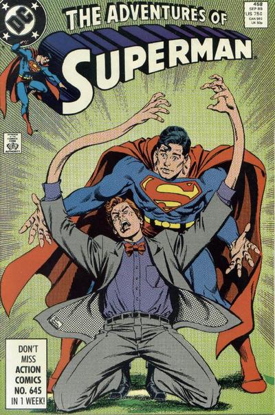 Adventures of Superman #458 [Direct]-Very Fine (7.5 – 9)