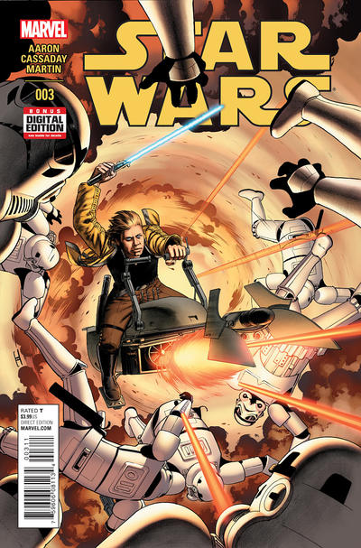 Star Wars #3 [John Cassaday Standard Cover]-Near Mint (9.2 - 9.8)