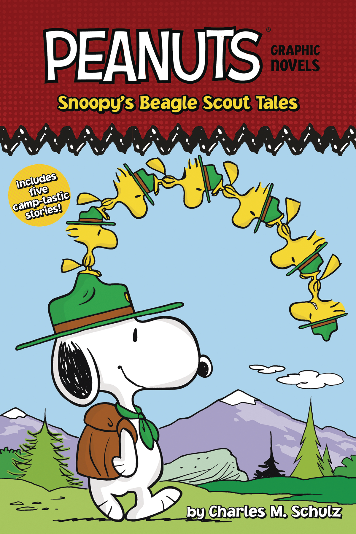 Peanuts Graphic Novel Snoopys Beagle Scout Tales