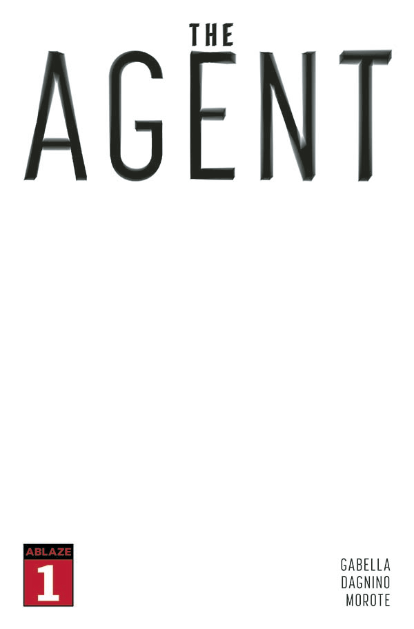 The Agent #1 Cover E Blank Cover (Mature)
