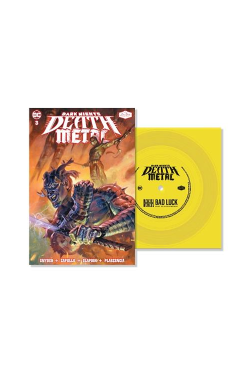 Dark Nights Death Metal #3 Soundtrack Special Edition Denzel Curry With Flexi Single Featuring Bad Luck