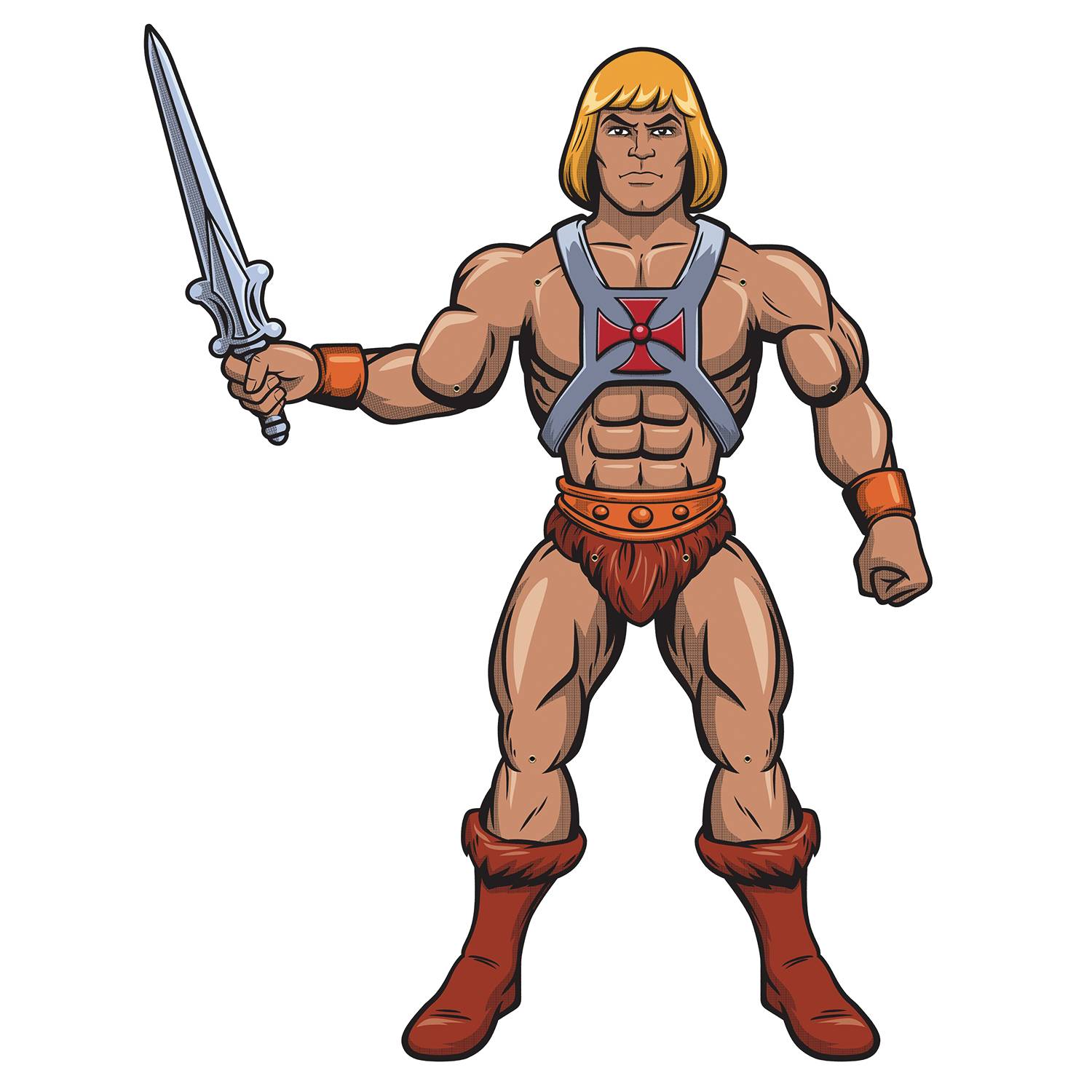 Paper People Motu He-Man 50 Inch Jointed Paper Character