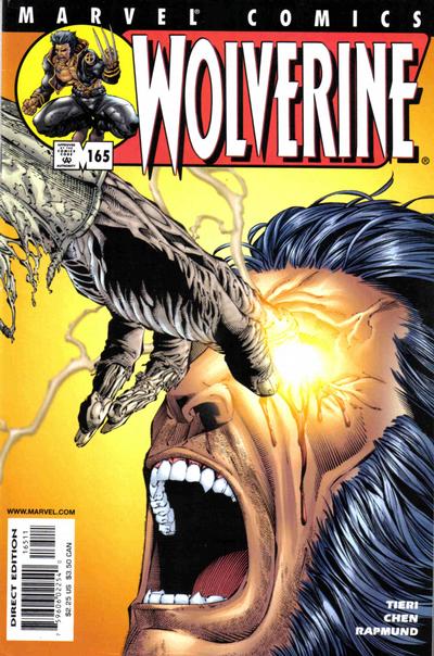 Wolverine #165 [Direct Edition] - Very Fine - 