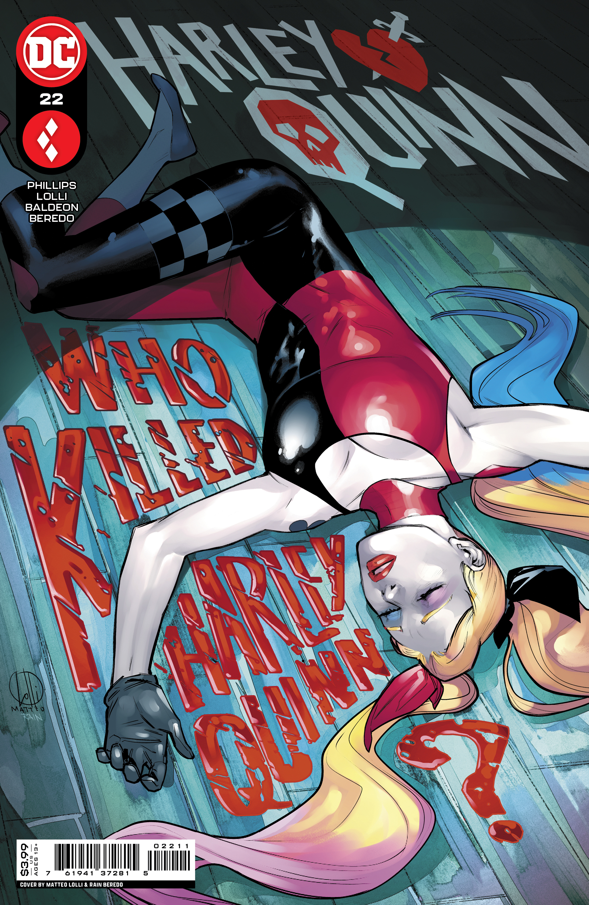 Harley Quinn #22 Cover A Matteo Lolli (2021)