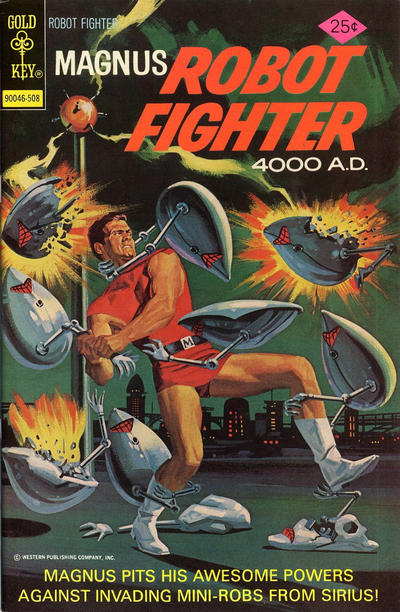 Magnus, Robot Fighter #40 - Vg-