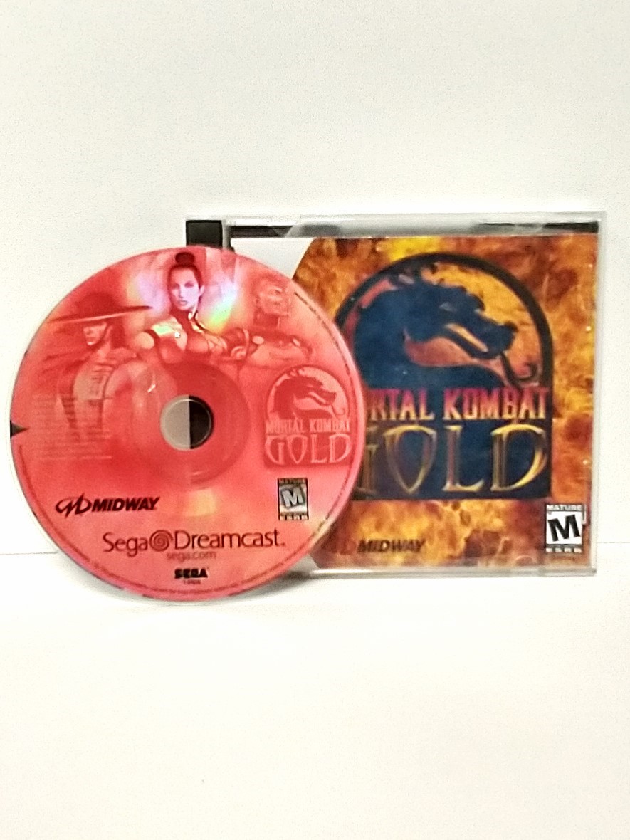 Sega Dreamcast Mortal Kombat Gold Disc Only (Good)