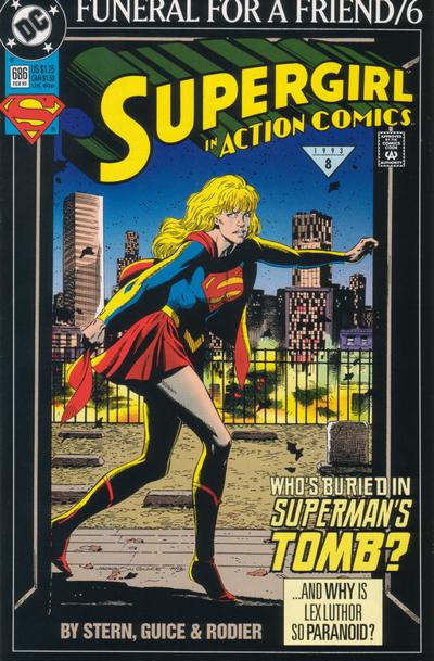 Action Comics #686 [Direct] Very Fine 