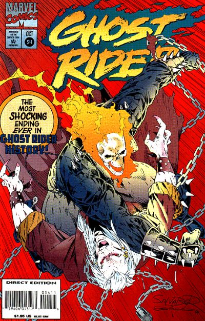 Ghost Rider #54 [Direct Edition] - Fn/Vf