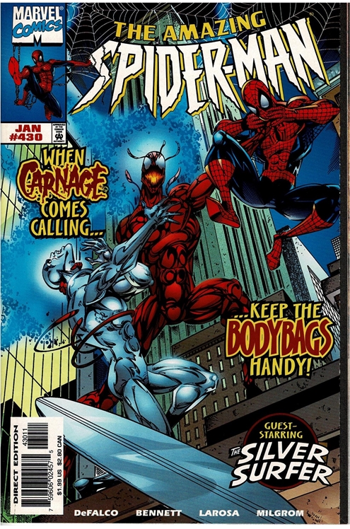 The Amazing Spider-Man #430 [Direct Edition]-Very Fine