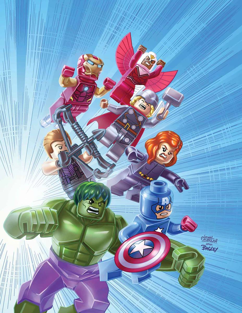 Marvel Universe Avengers Assemble #1 Lego Castellani Variant Syu