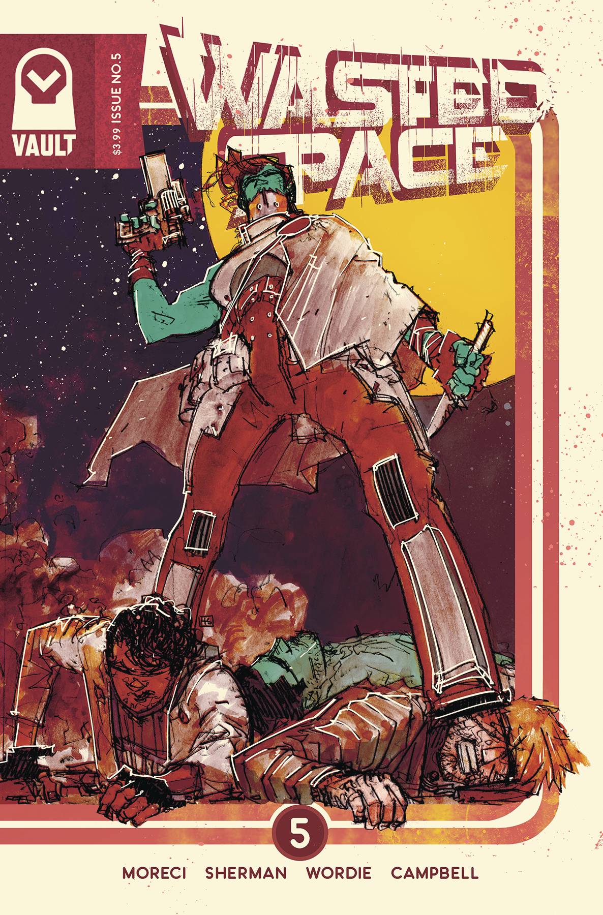 Wasted Space #5 Cover B Sherman Variant (Mature)
