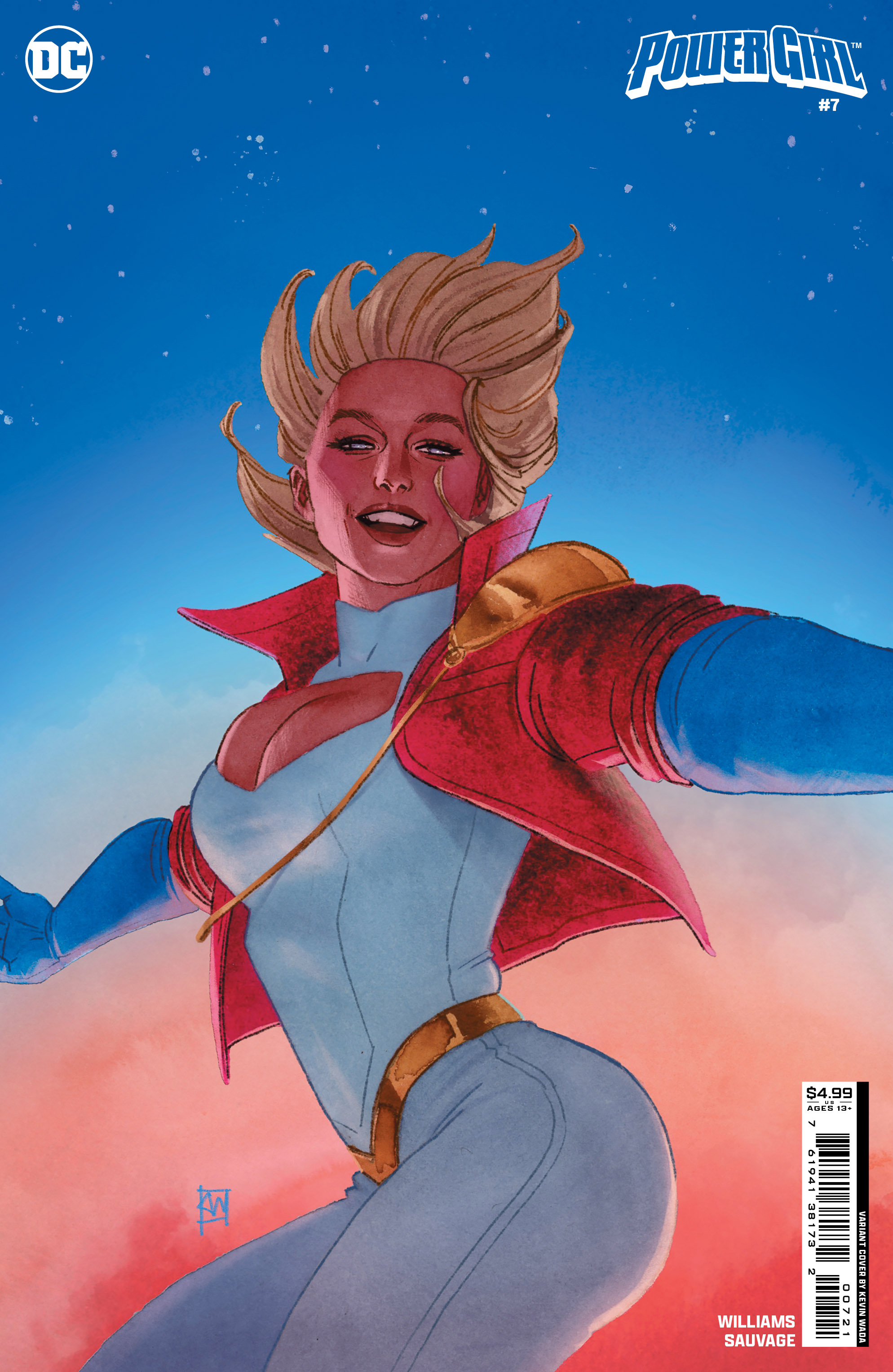 Power Girl #7 Cover B Kevin Wada Card Stock Variant