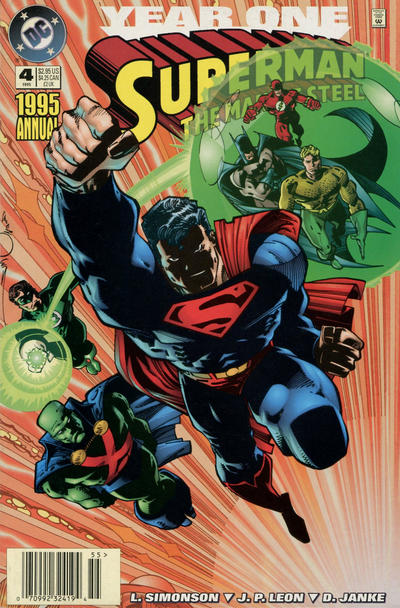 Superman: The Man of Steel Annual #4 [Newsstand]