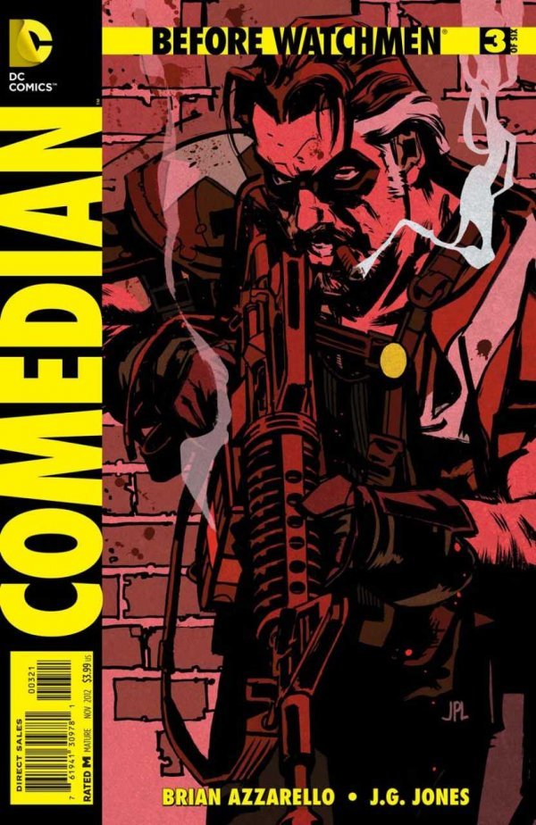 Before Watchmen Comedian #3 Variant Edition