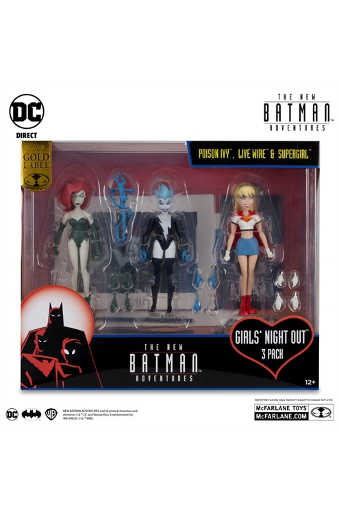 The New Batman Adventures DC Direct 3-Pack Girls´ Night Out (Gold Label