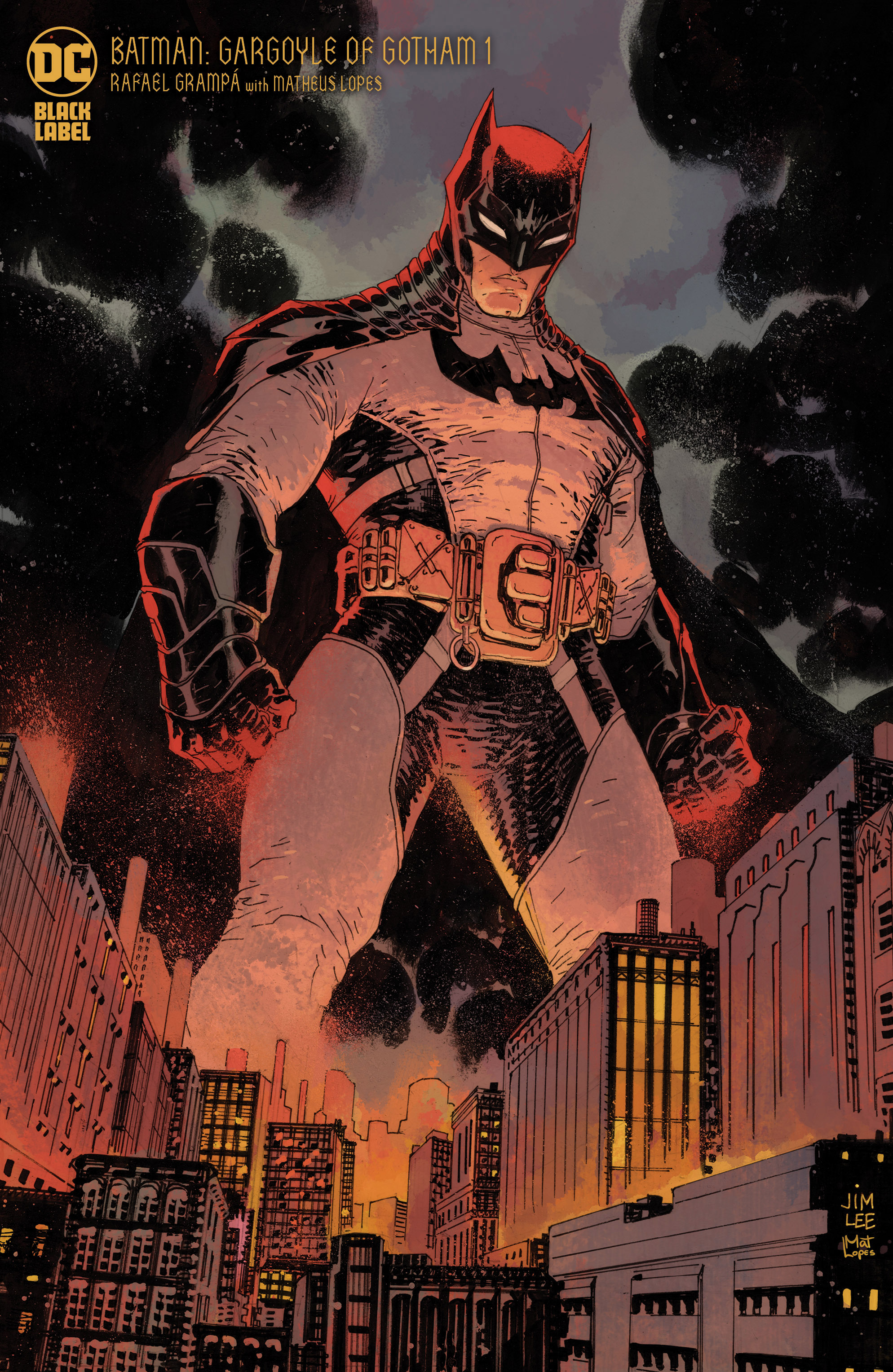 Batman Gargoyle of Gotham #1 Cover B Jim Lee Variant (Mature) (Of 4)