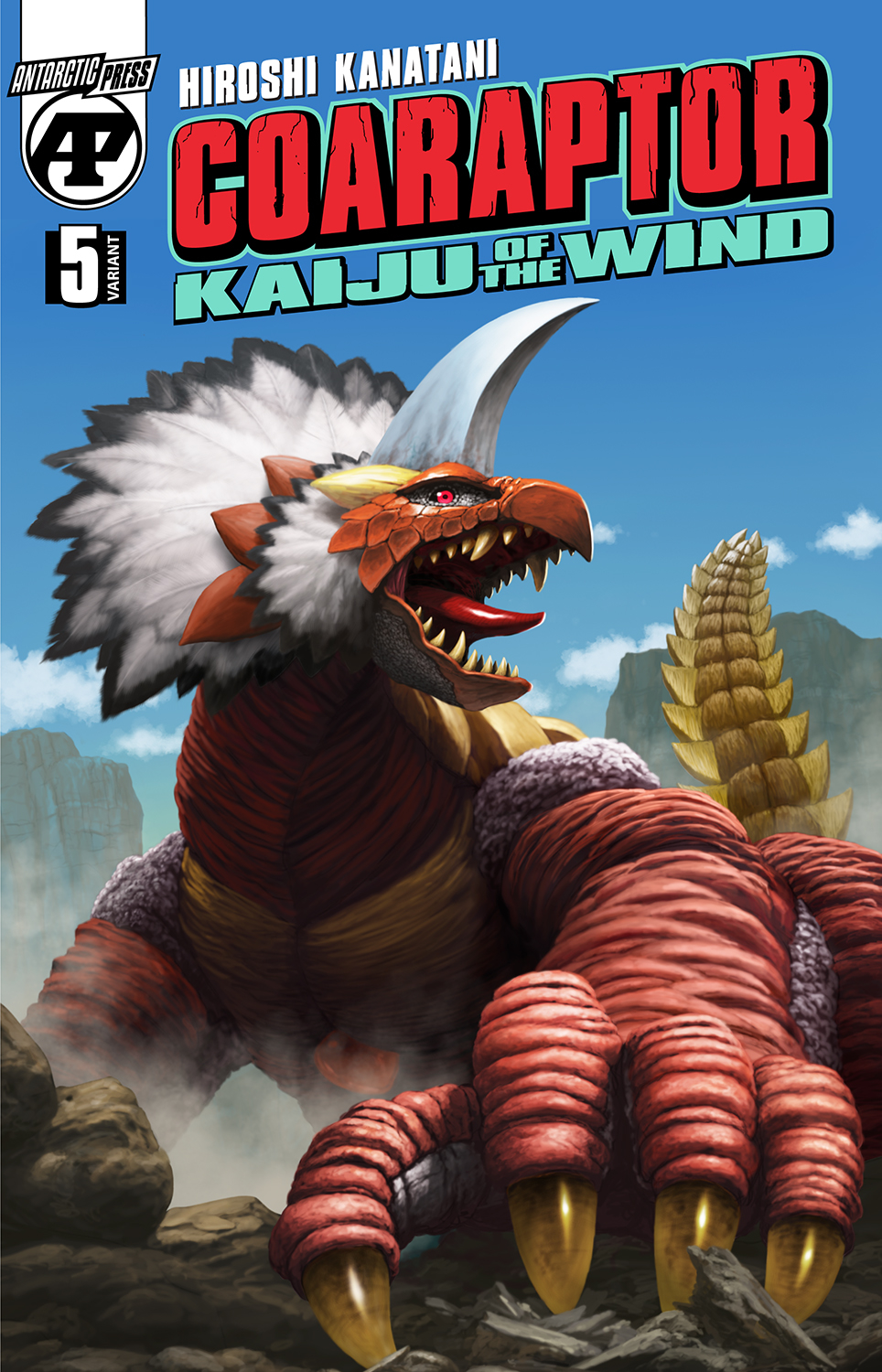 Coaraptor Kaiju of the Wind Volume 5 Cover B Yuji Kaida