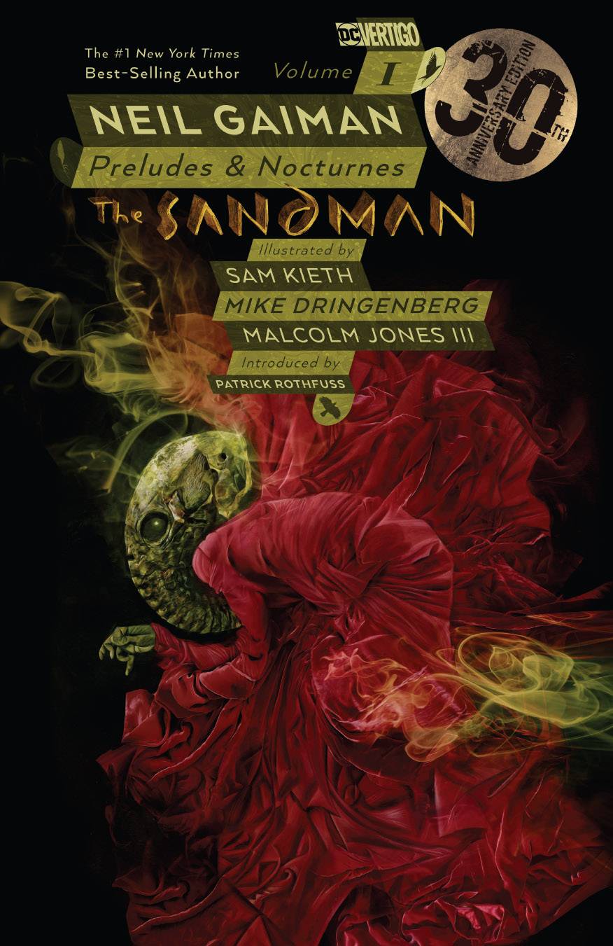 Sandman Graphic Novel Volume 1 Preludes & Nocturnes 30th Anniversary Edition