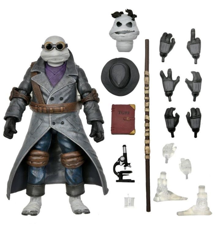 Universal Monsters X T.M.N.T. Ultimate Donatello As The Invisible Man
