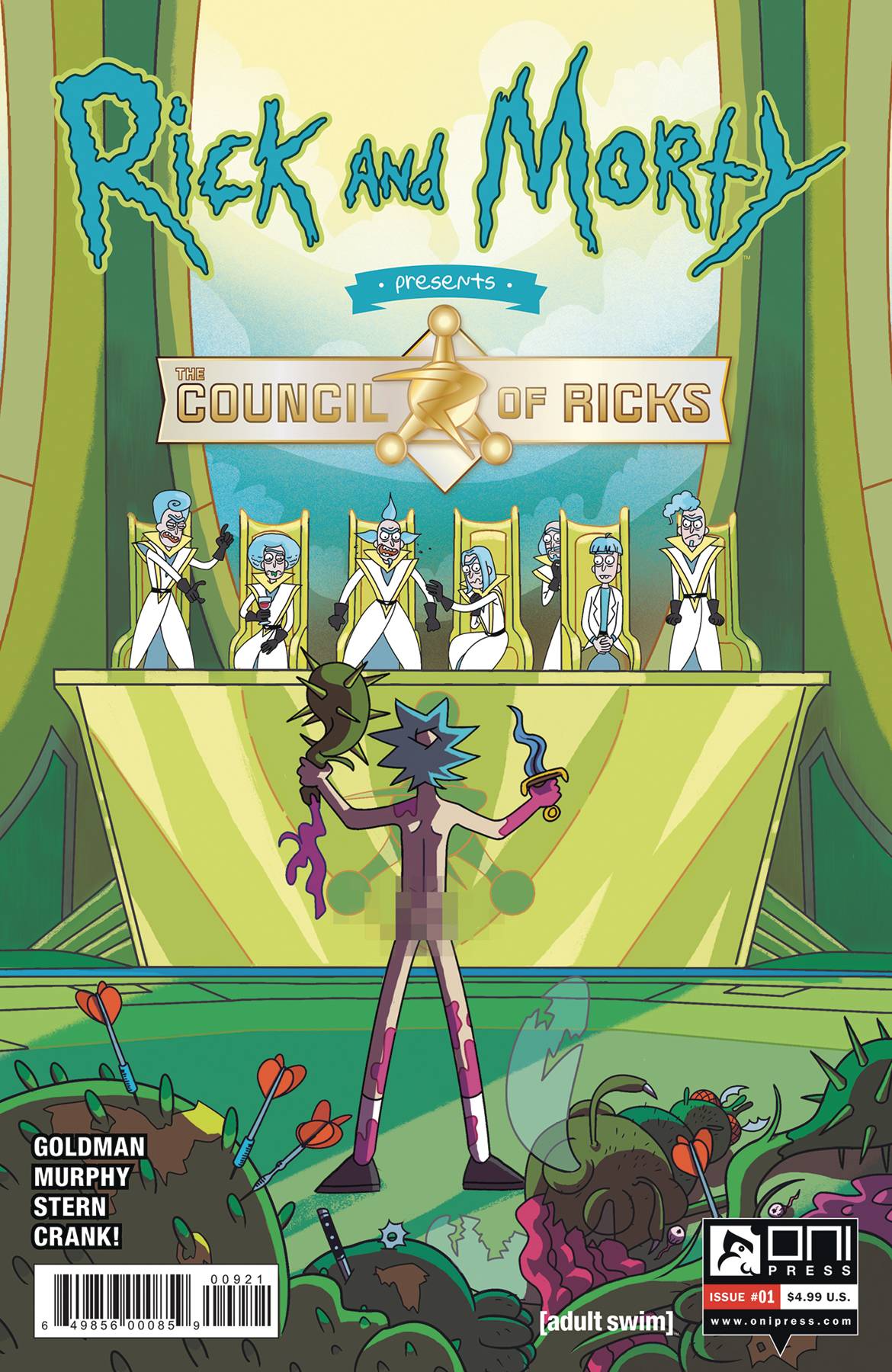 Rick and Morty Presents Council of Ricks #1 Cover B Scott