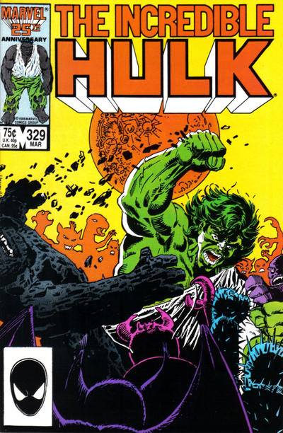 The Incredible Hulk #329 [Direct]-Fine (5.5 – 7)