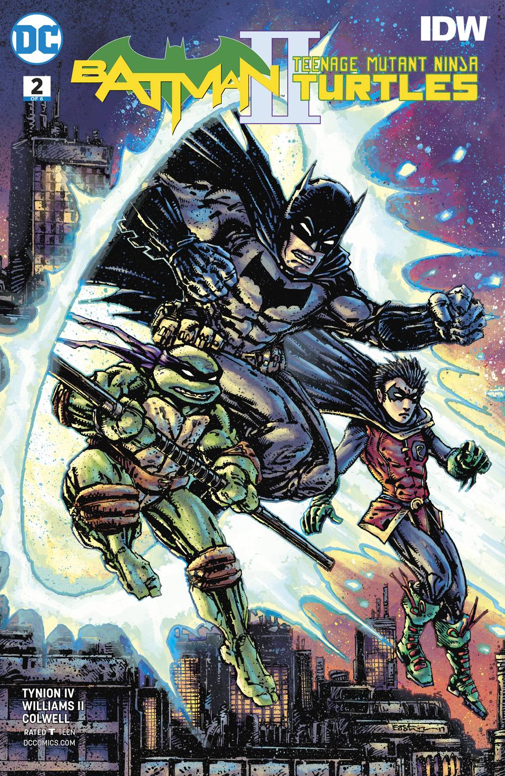 Batman Teenage Mutant Ninja Turtles II #2 Variant Edition (Of 6)