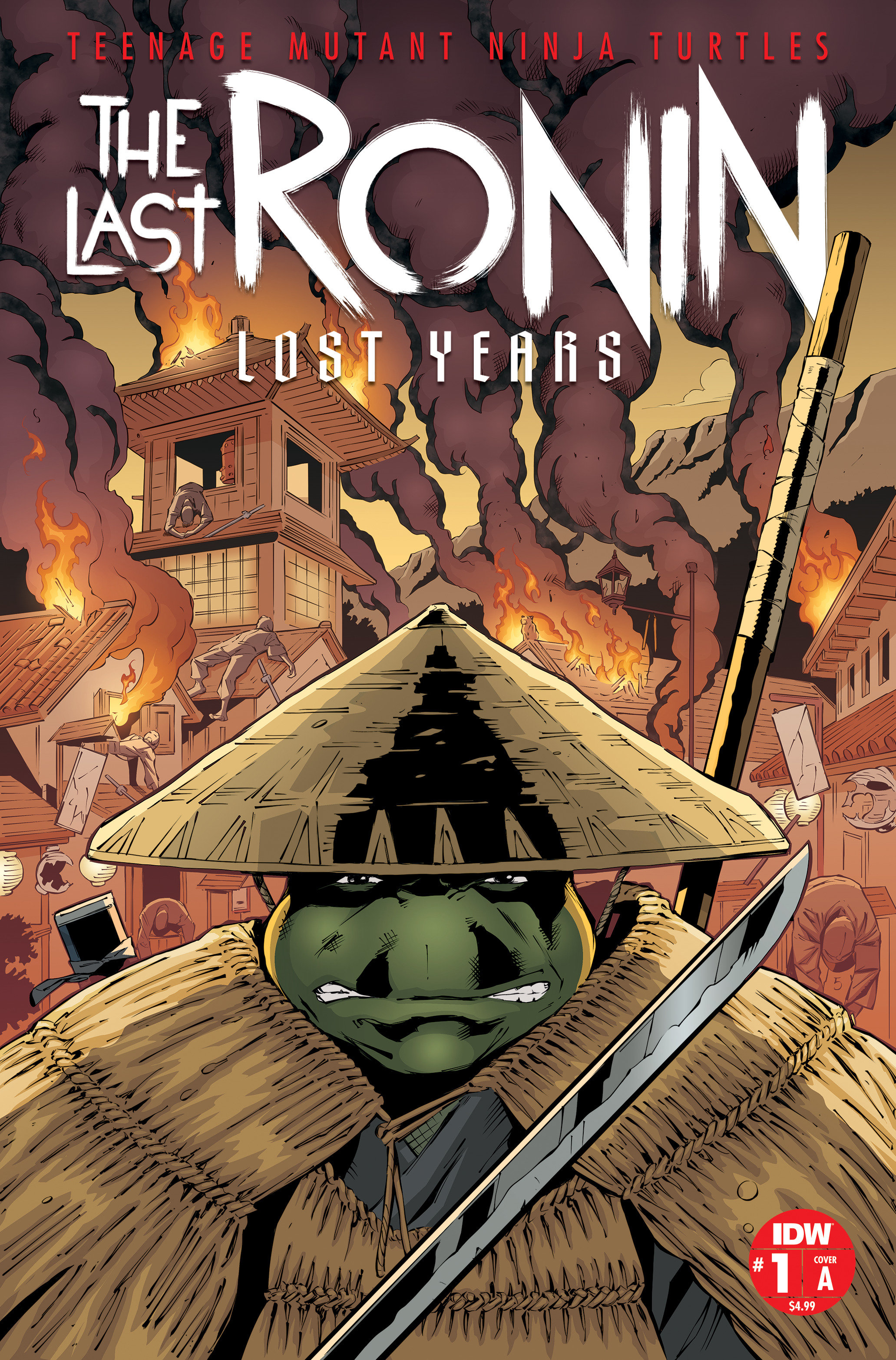 Teenage Mutant Ninja Turtles Last Ronin Lost Years #1 Cover A Gallant