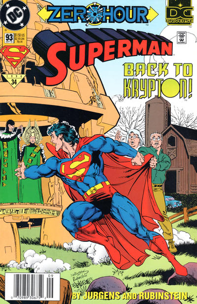 Superman #93 [Newsstand]-Very Good (3.5 – 5)