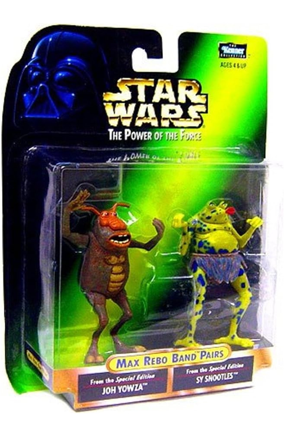 Star Wars Power of The Force Max Rebo Band Pairs Joh Yowza And Sy Snootles 