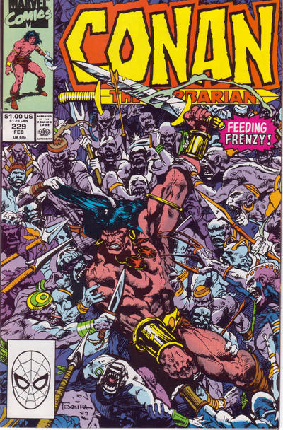 Conan The Barbarian #229 [Direct]-Fine (5.5 – 7)