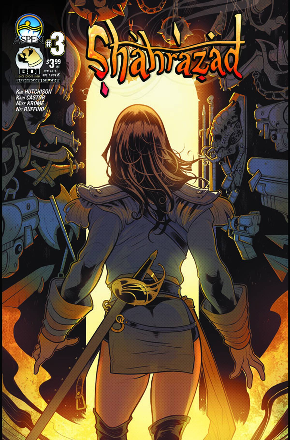 Shahrazad #3 Direct Market Cover B